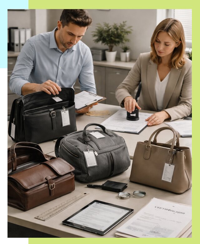 Сертификация сумок в Саранске от 7902 руб. | Алешин-Срн