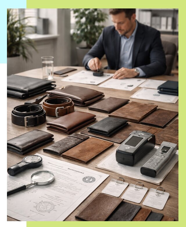 Сертификация кожаных изделий в Саранске от 12643 р. | Алешин-Срн