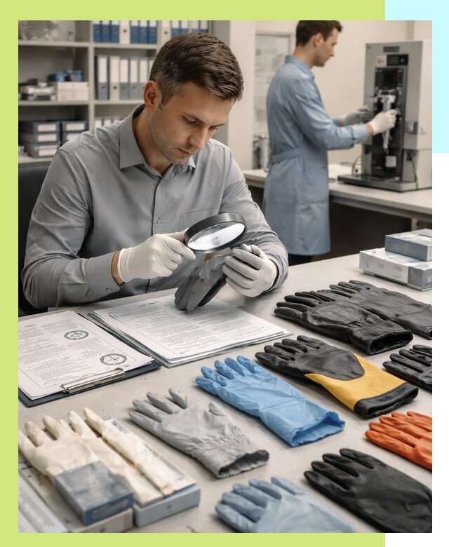 Сертификация перчаток и средств защиты продукции в Саранске