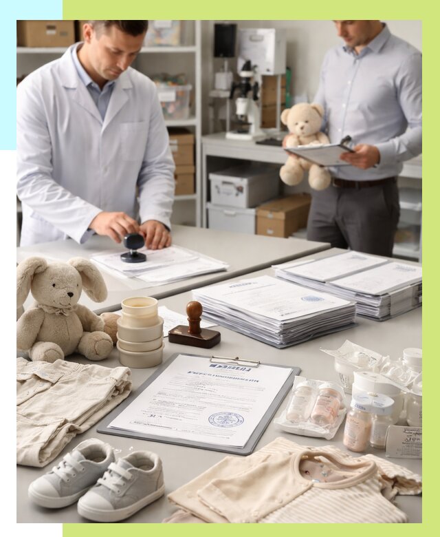 Сертификация детских товаров в Саранске от 15804 р. | Алешин-Срн