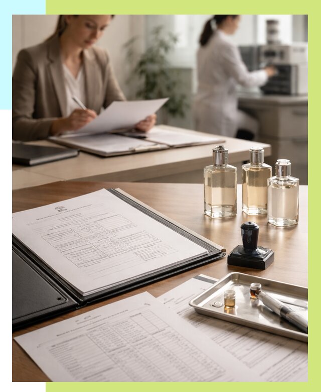 Сертификация парфюмерии в Саранске от 15804 р. | Алешин-Срн