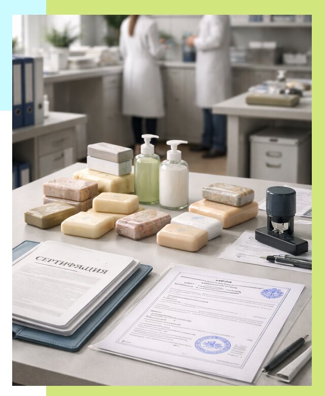 Сертификация мыла и сертификат на мыло в Саранске от 12643 | Алешин-Срн