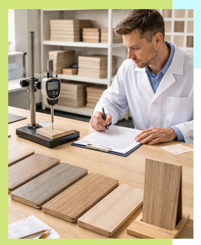 Сертификация ламината с испытаниями и оформлением документов в Саранске