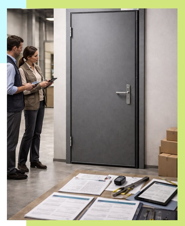 Сертификация противопожарных дверей в Саранске от 9482 р. | Алешин-Срн