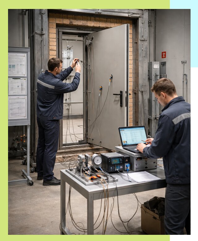 Сертификация противопожарных дверей в Саранске по ГОСТ и ТР