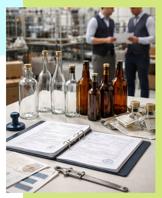 Сертификация стеклянных бутылок в Саранске от 26340 р. | Алешин-Срн
