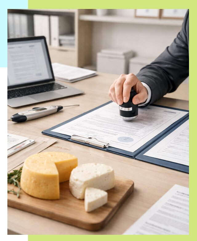 Сертификация сыров в Саранске от 15804 р | Сертификат на сыр Алешин-Срн