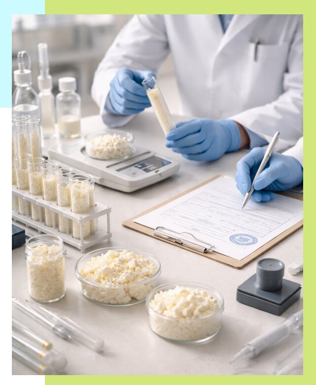 Сертификация творога в Саранске от 12643 р. под ключ | Алешин-Срн