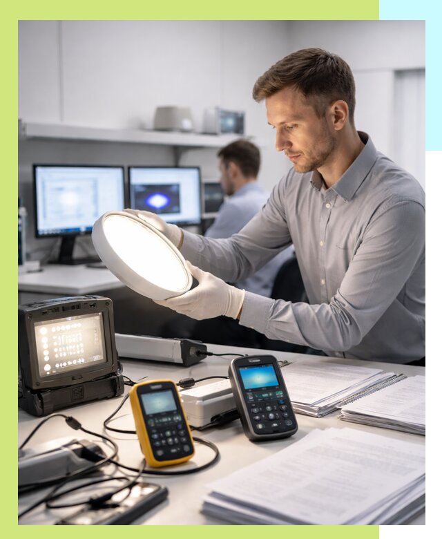 Сертификация светильников в Саранске: испытания и оформление