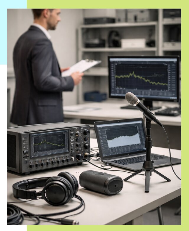 Сертификация аудиотехники в Саранске от 15804 р., Алешин-Срн