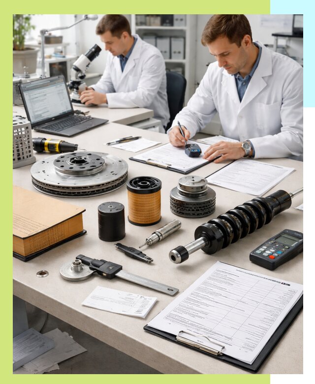 Сертификация автозапчастей и комплектующих в Саранске по ГОСТ