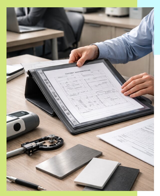 Оформление паспорта материала для продукции в Саранске