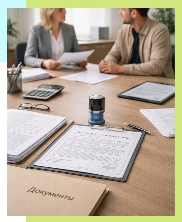 Сертификат соответствия на продукцию в Саранске от 15804 р.|Алешин-Срн