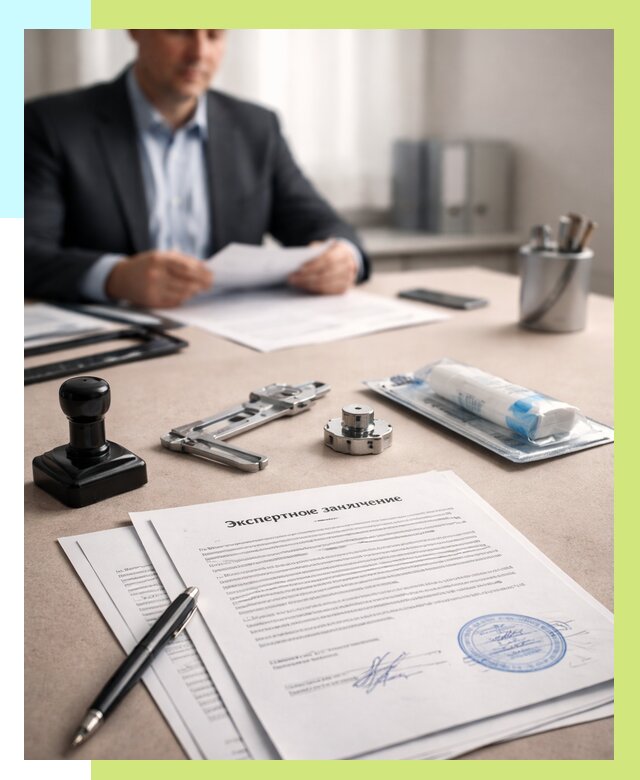 Экспертное заключение на продукцию в Саранске от 8956 р. | Алешин-Срн