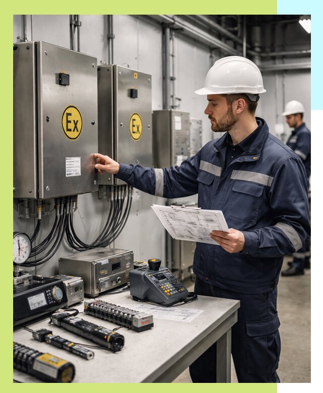 Сертификат взрывозащиты промышленного оборудования в Саранске