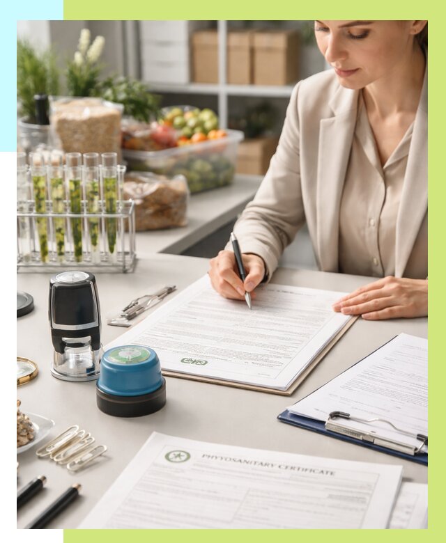 Фитосанитарный сертификат оформить в Саранске от 4741 р. | Алешин-Срн