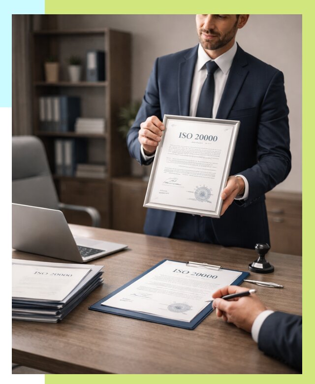 Сертификат ISO 20000 в Саранске под ключ от 126432 р., Алешин-Срн