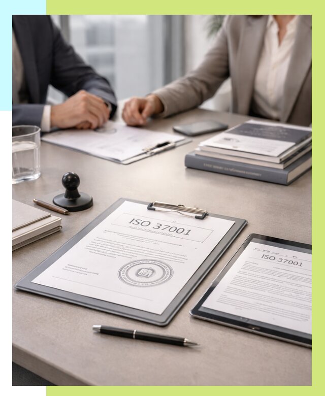 Сертификат ISO 37001 в Саранске оформить от 126432 р. Алешин-Срн