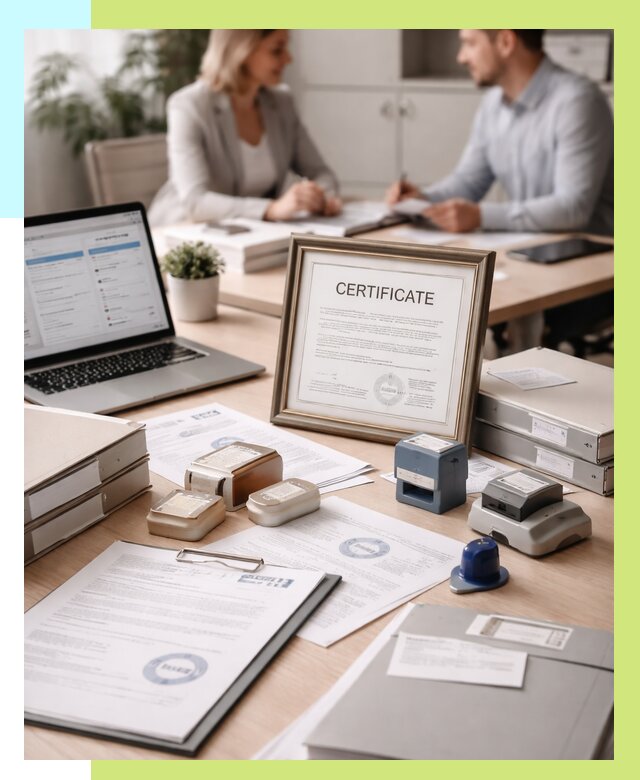 Сертификация компании в Саранске от 47412 р. | Алешин-Срн — заказ